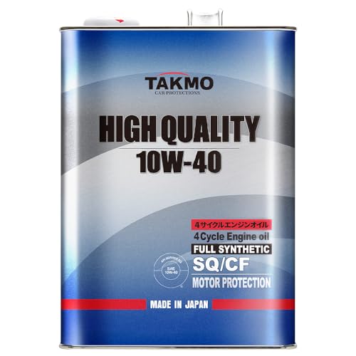 TAKUMI 10W-40 エンジンオイル DH-2 CF-4 Amazon | TAKMO(旧TAKUMIモーターオイル) エンジンオイル 10W-40 SP/CF